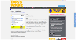 Desktop Screenshot of bosswave.net