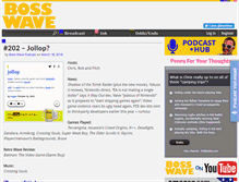 Tablet Screenshot of bosswave.net